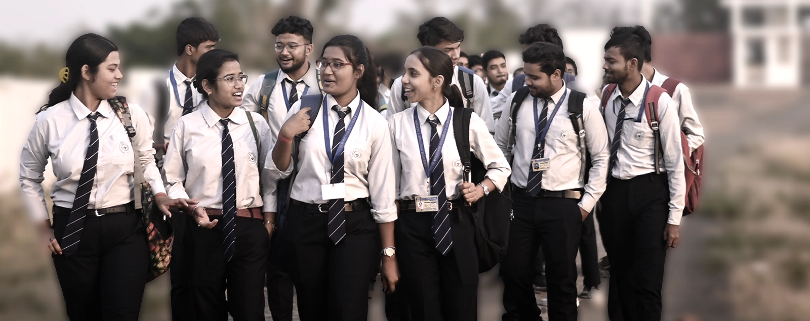 Students learning in smart classroom at DPS Rampurhat